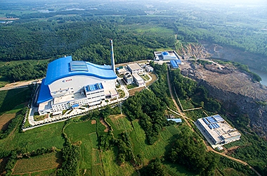 江蘇省盱眙縣生活垃圾焚燒發(fā)電廠